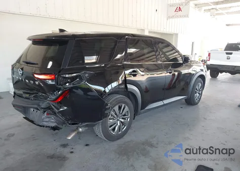 2022 Nissan Pathfinder S 2Wd from USA, damaged, VIN 5N1DR3AA1NC201021